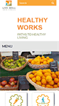 Mobile Screenshot of healthyworks.org